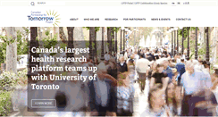 Desktop Screenshot of partnershipfortomorrow.ca
